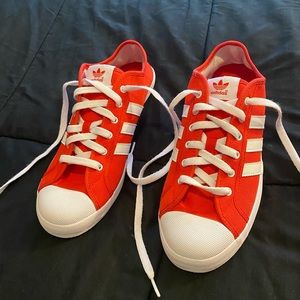 Adidas Men’s Shoe, Red, White, US 11